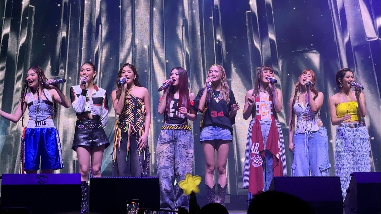 BINI - NA NA NANDITO LANG / HERE WITH YOU - BINIVERSE WORLD TOUR - San Francisco (fancam)
