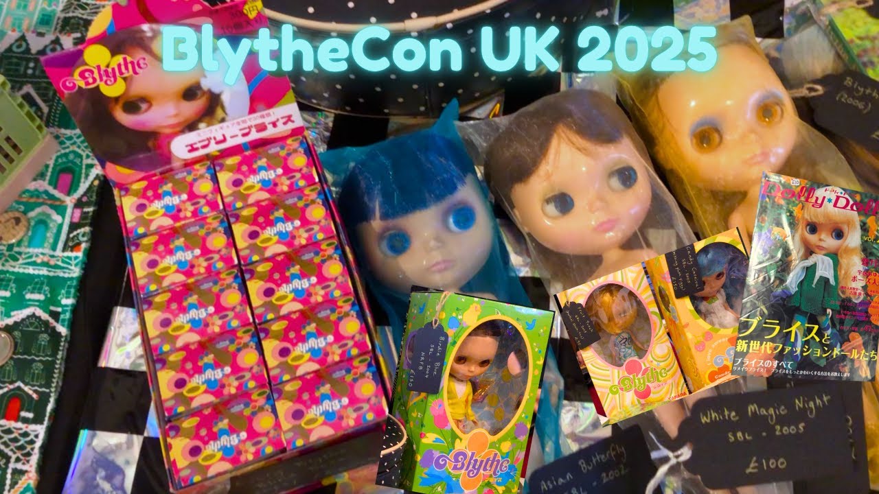 BlytheCon UK 2025 в Ливерпуле — мечта коллекционера кукол Блайз! Кукла Блайз