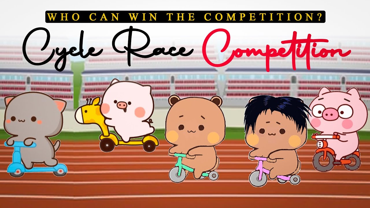 #BDC318 ▶CYCLE competition Day 🚴‍♂️ Who will WIN the WINNER Trophy??🤔 | Animated Bubu Dudu Videos