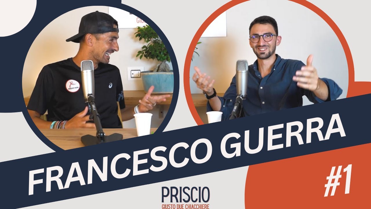 CHIACCHIERE DI CORSA - FRANCESCO GUERRA A PRISCIO