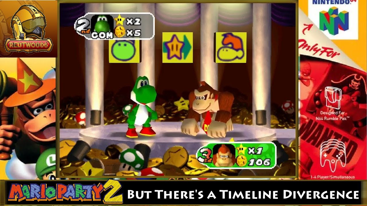 Mario Party 2 But There's a Timeline Divergence - Mystery Land Pt 4