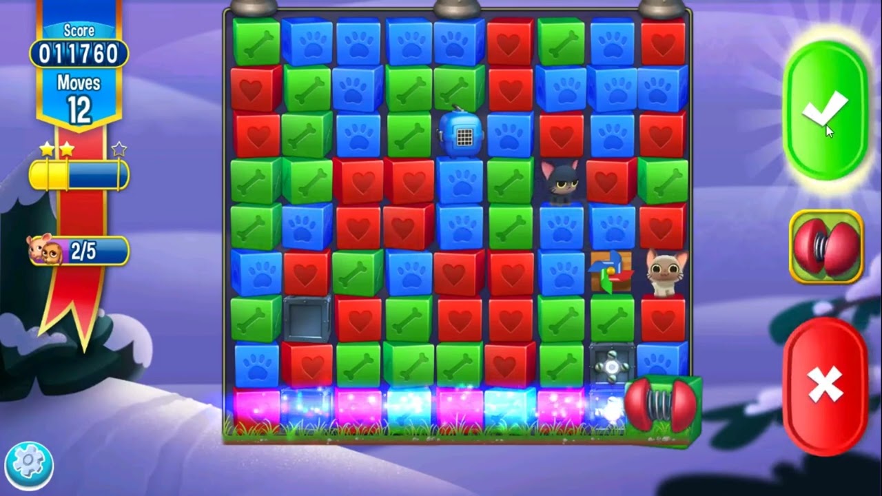 Pet Rescue Saga Level 6118 - NO BOOSTERS | SKILLGAMING ✔️