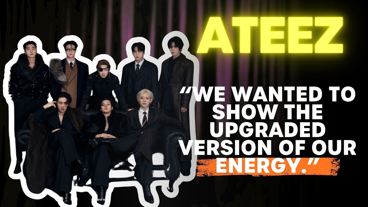 🎤 ATEEZ on GOLDEN HOUR, Adrenaline and Touring Australia