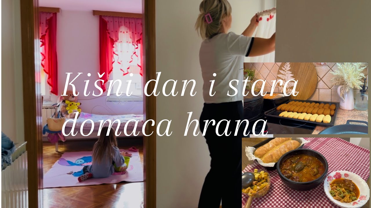 🍂Ki&scaron;ni dan,i SEOSKI ŽIVOT/PUNJENE KISELE PAPRIKE/SUHA PEKMEZ HURMASICA/TEPSIJA&Scaron;/DOMACICA I DOM 🌷