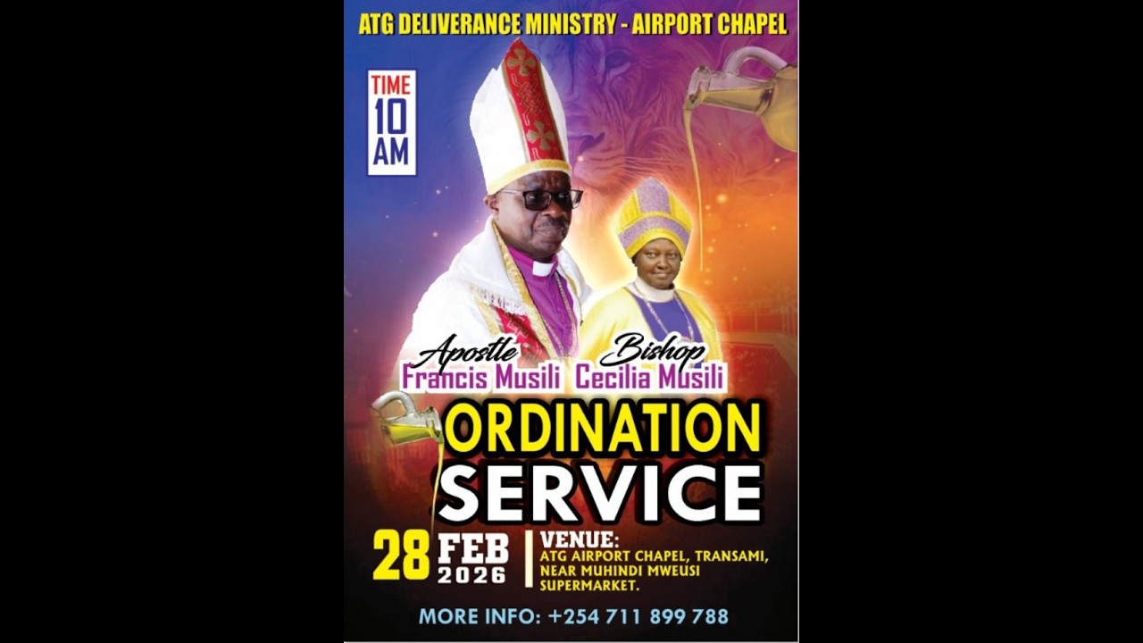 Ordination of Church Leaders.