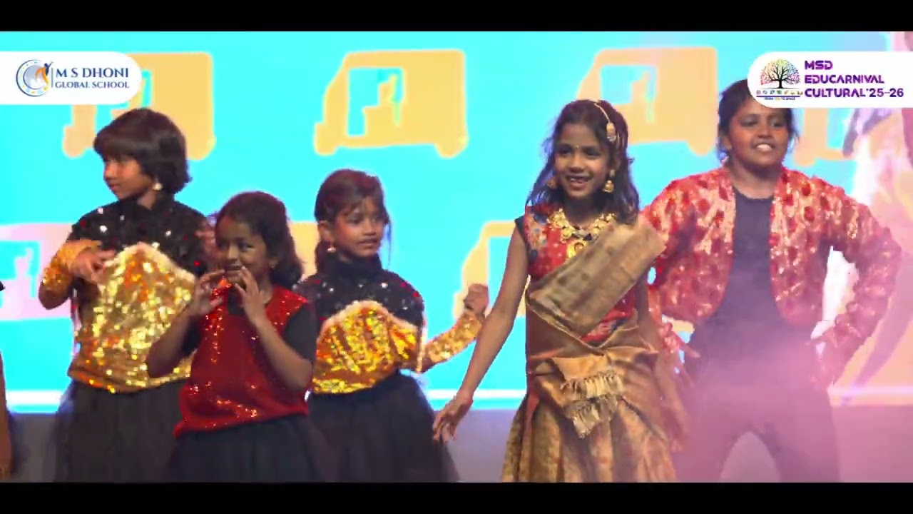 CHENNAI CITY GANGSTA  - MSD EDUCARNIVAL CULTURAL '26 | 4k