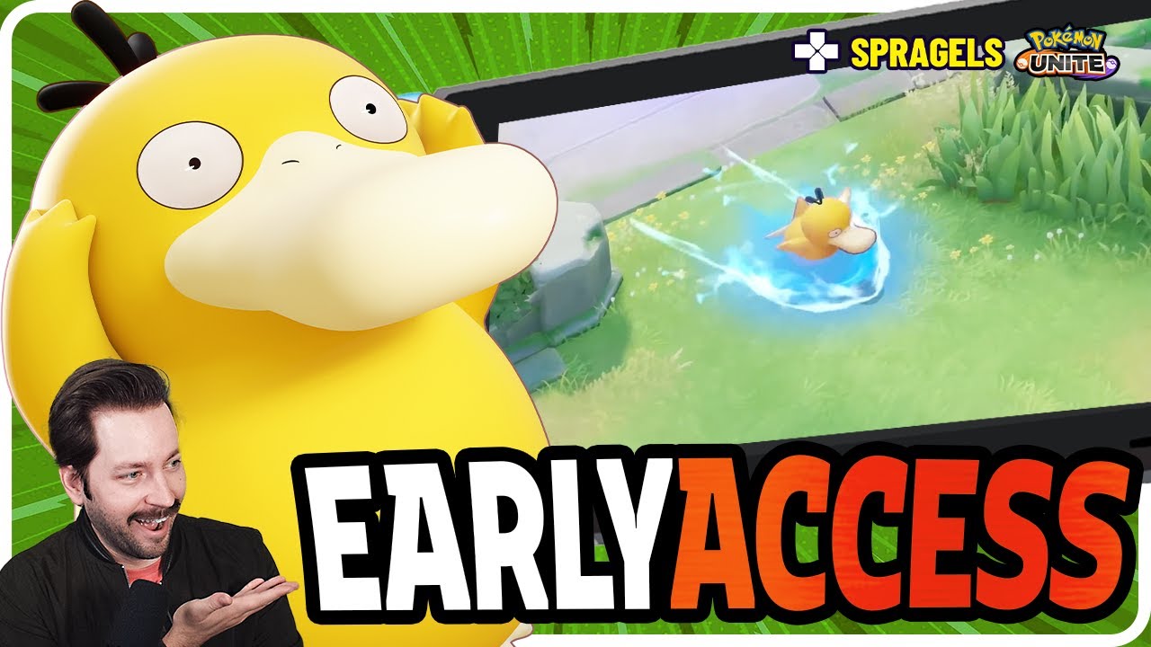EARLY ACCES To Psyduck! They NAILED IT! | Pokemon Unite
