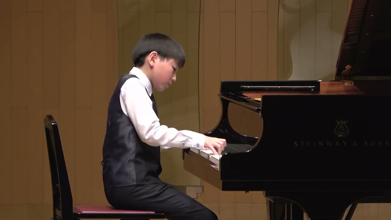 日本バッハコンクール全国大会 金賞🏆 小学5・6年B部門 インヴェンション4番  J.S.Bach Invention No.4 BWV 775