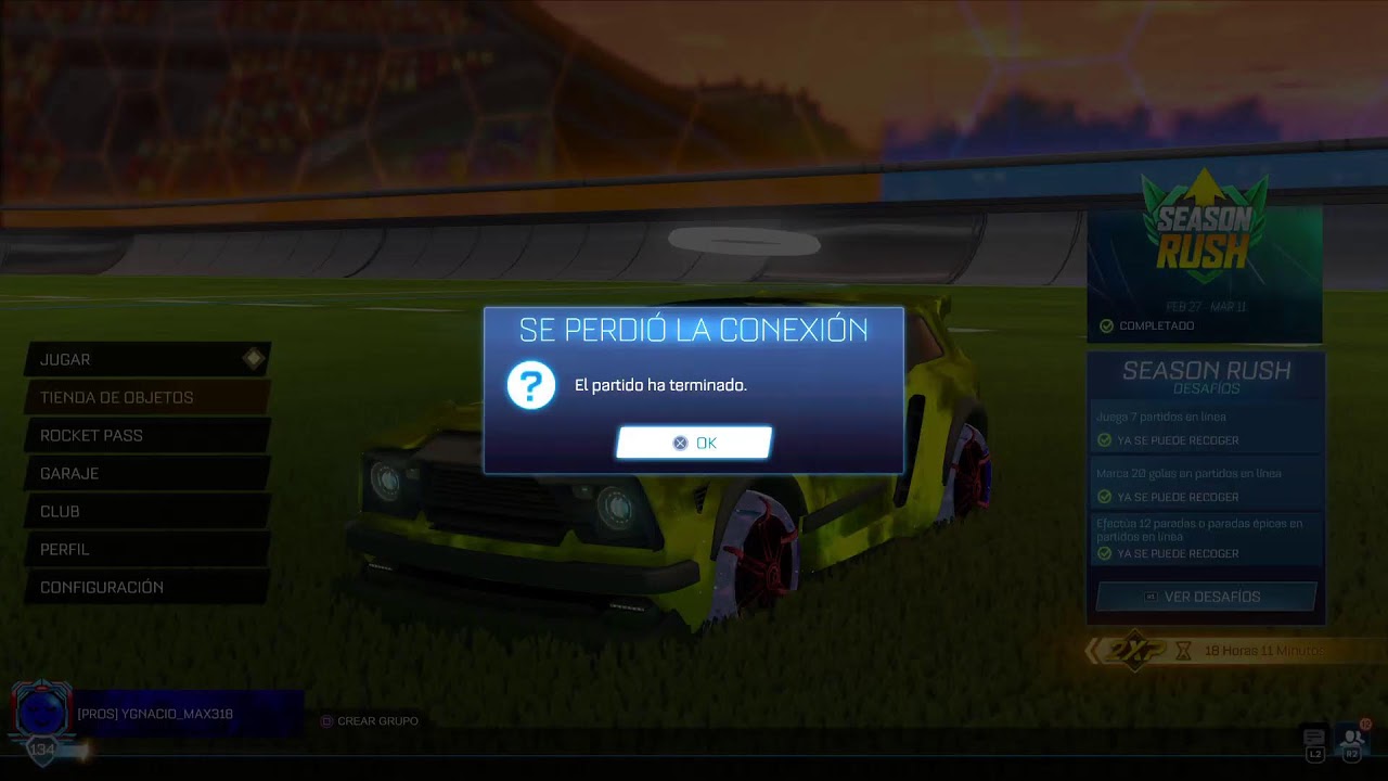 Roket League Competitivo