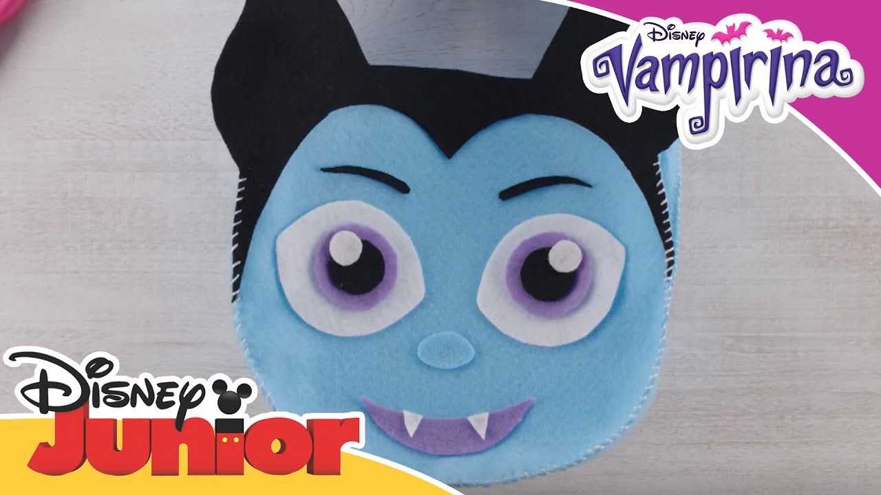 Vampirina: Tutorial Halloween - Bolso de fieltro de Vampirina | Disney Junior Oficial
