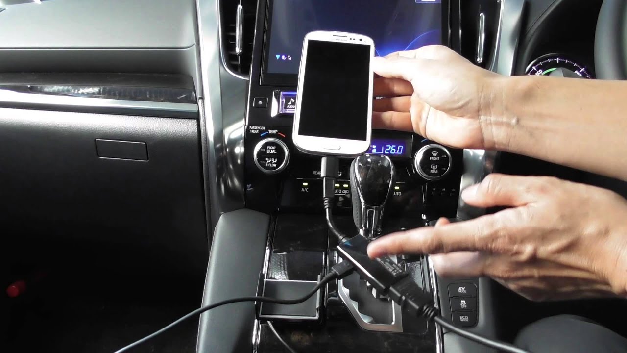 スマホとカーナビをHDMI接続