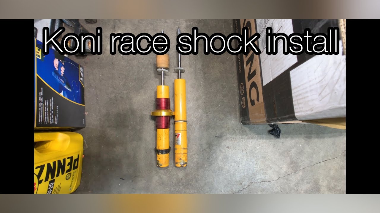 Koni Race vs Sport shock comparison. Budget time attack Civic gets an upgrade.