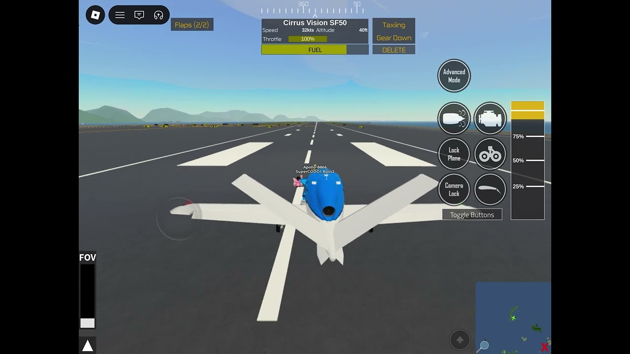 Currie version sf50 landing 
