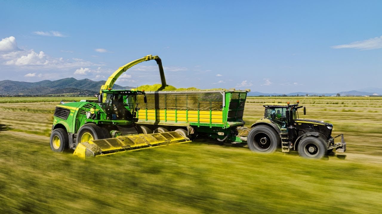 Trinciatura Linea Verde con John Deere 9900i | FULL JOHN DEERE TEAM