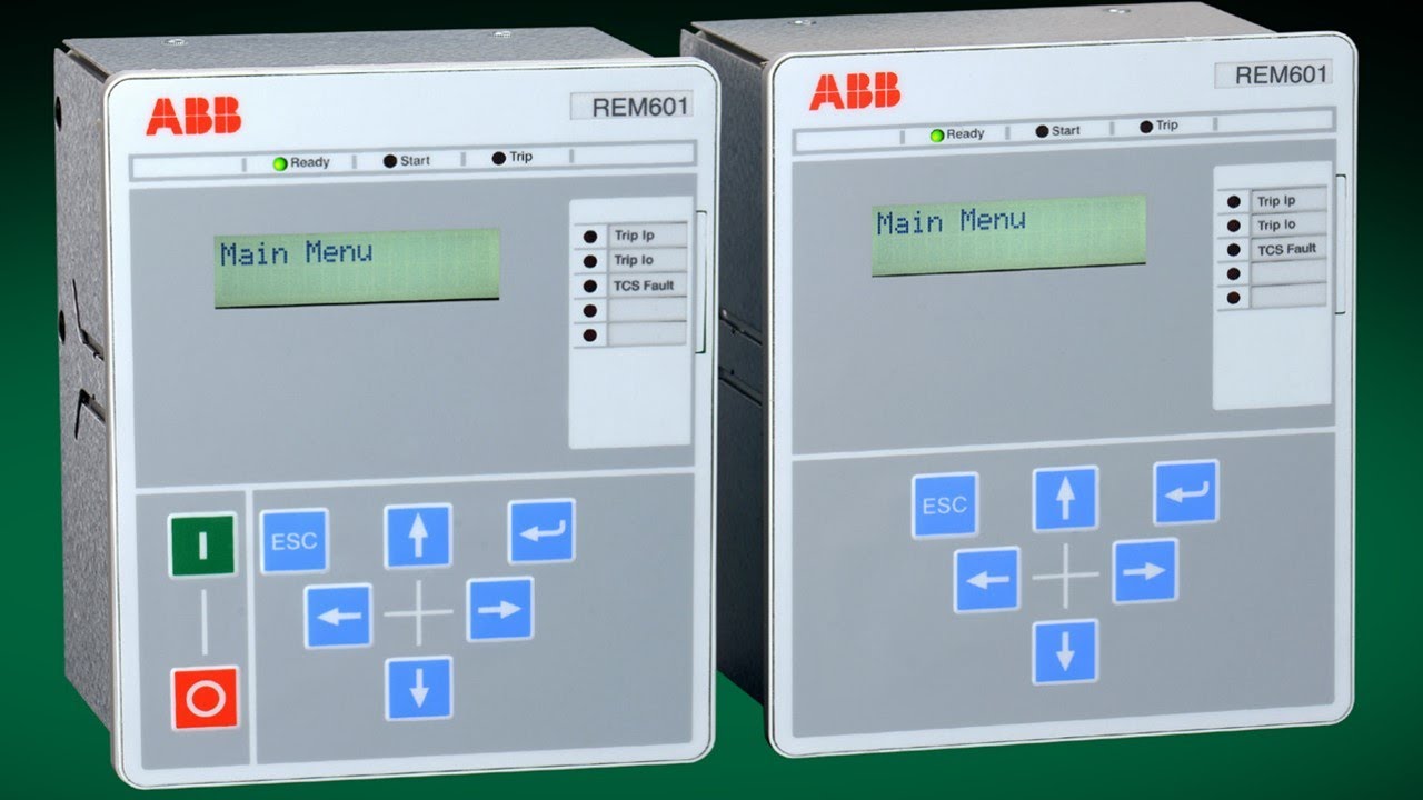 TEST TRIP AND RESET OF ABB REJ & REM 601 RELAY