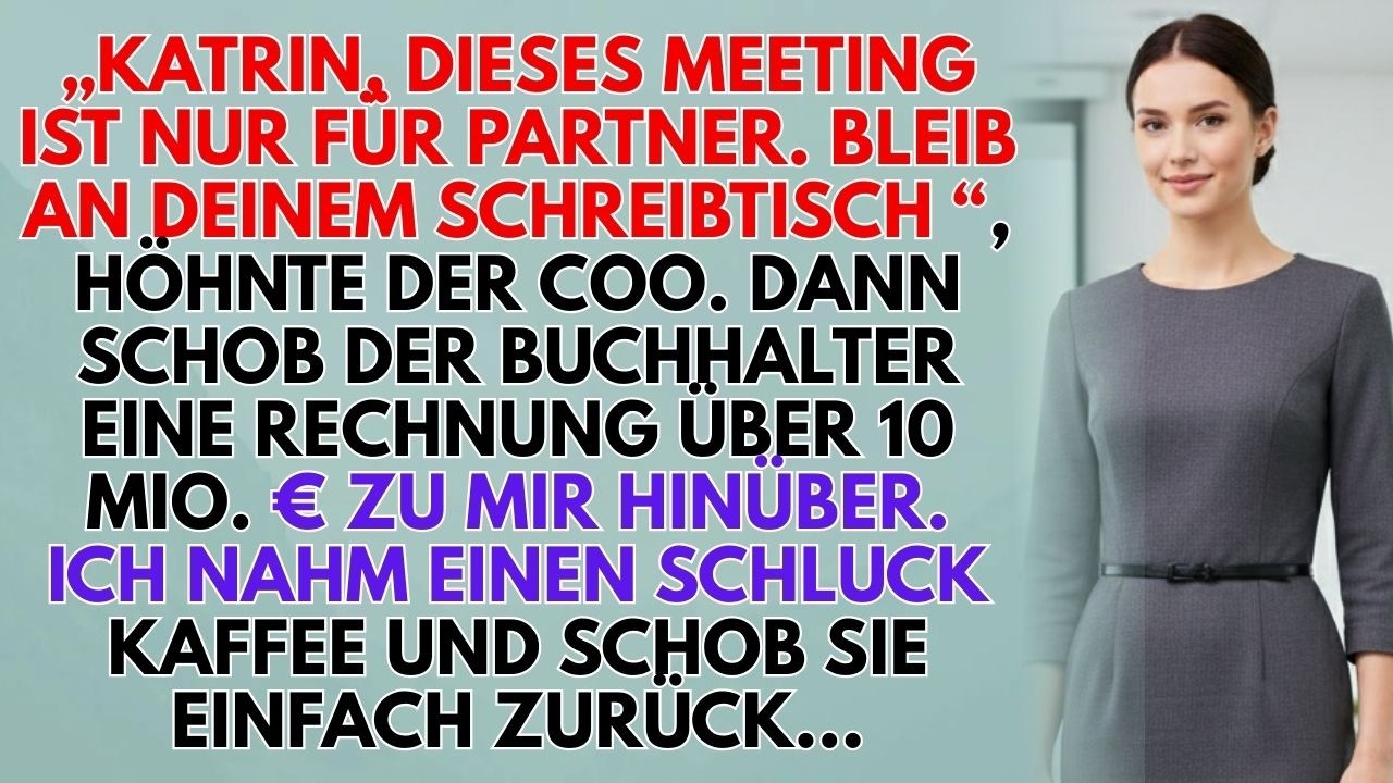 COO Sagte, Ich Soll Zurückbleiben – Also Nahm Ich Seinen Platz | Wahre BüroRache Geschichte 💼
