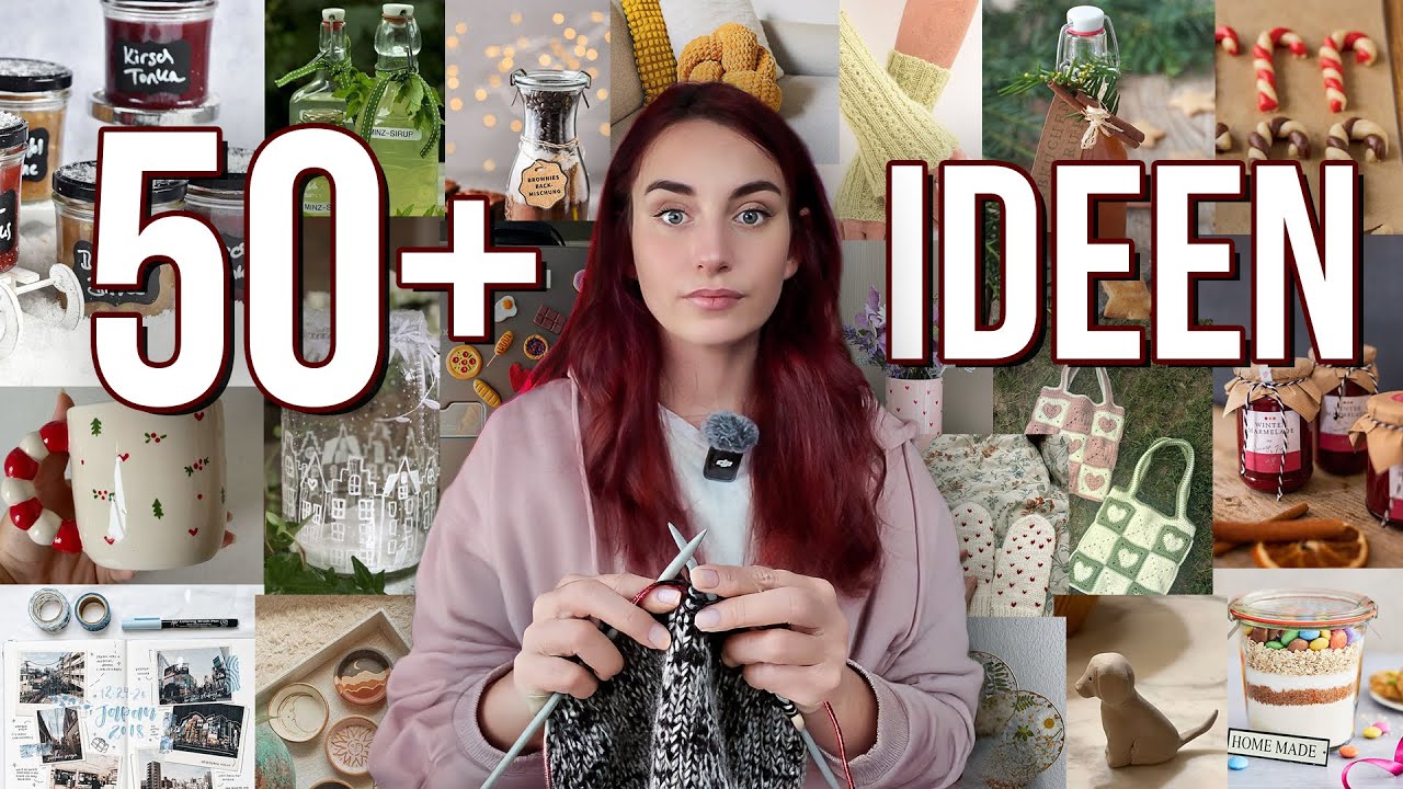 DIY Weihnachtsgeschenke 2025 🎄 | 50+ einfache & g&uuml;nstige Geschenkideen