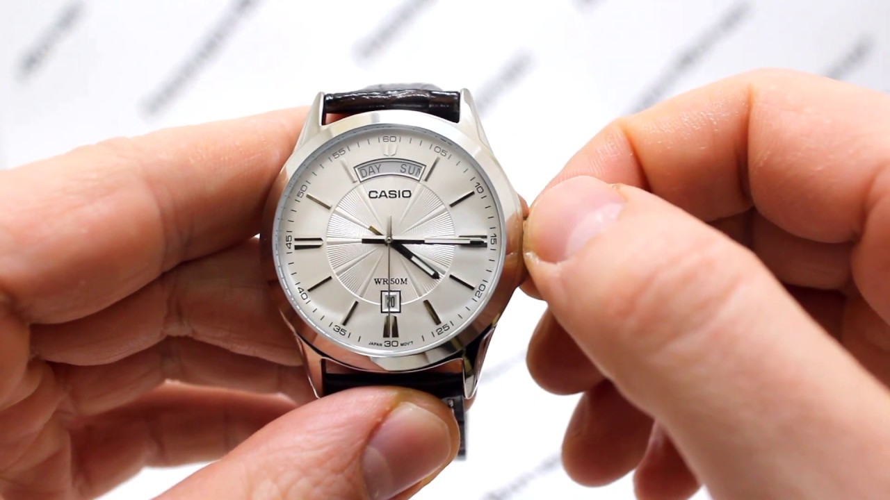 Часы Casio MTP-1381L-7A [MTP-1381L-7AVEF] - видео обзор от PresidentWatches.Ru
