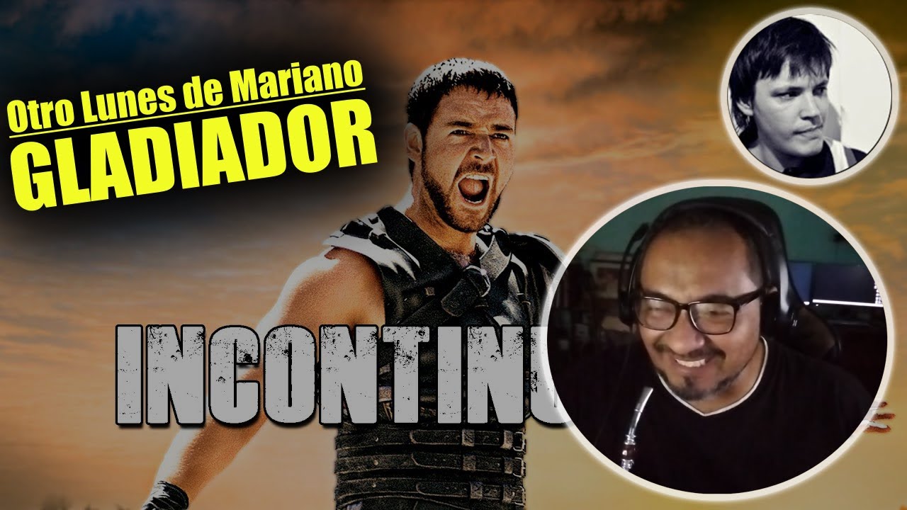 Reacción a Mariano Rodríguez reseñando Gladiador | SEMANA DE MARIANO | Me morí de risa 😭🤣