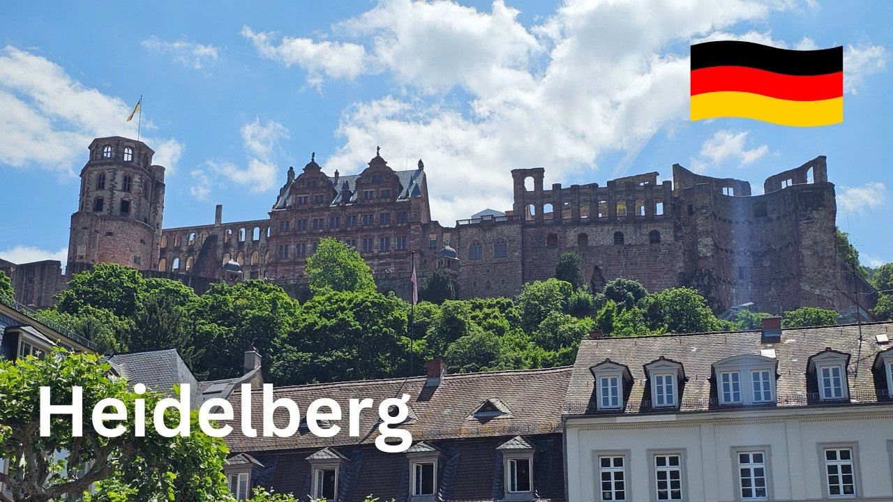 Расслабляющая прогулка по Гейдельбергскому Альтштадту | Виртуальный тур по историческому центру