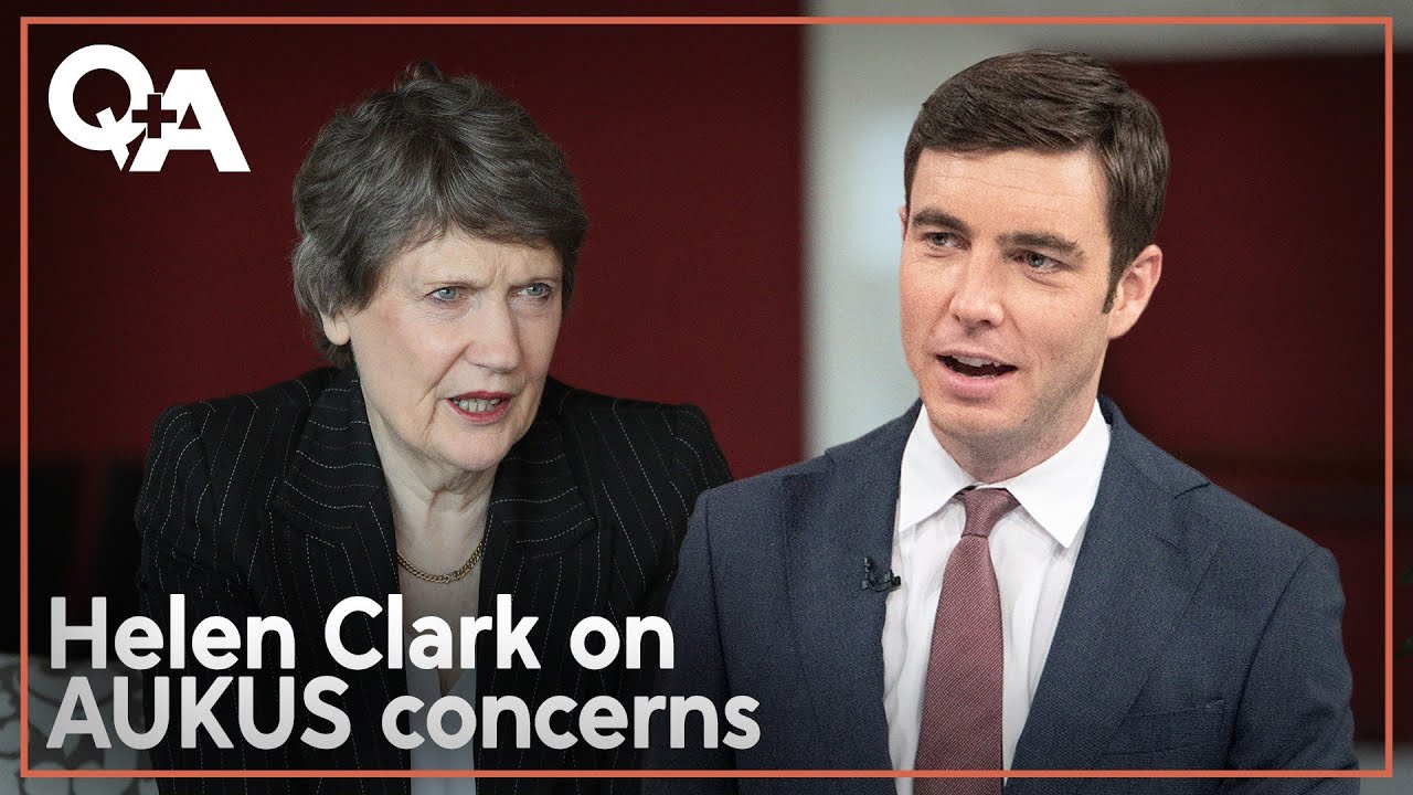 Helen Clark: Israel-Iran tension, China, and why I worry about AUKUS | Q+A 2024