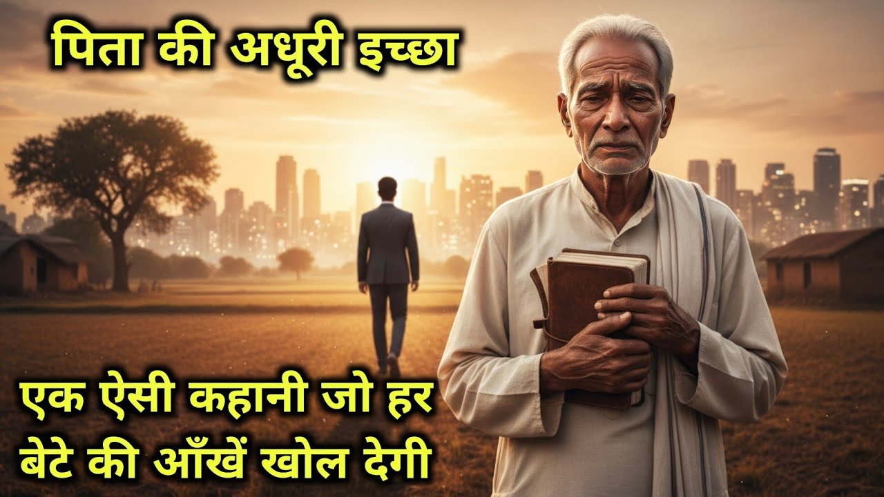पिता की अधूरी इच्छा | एक ऐसी कहानी जो हर बेटे की आँखें खोल देगी