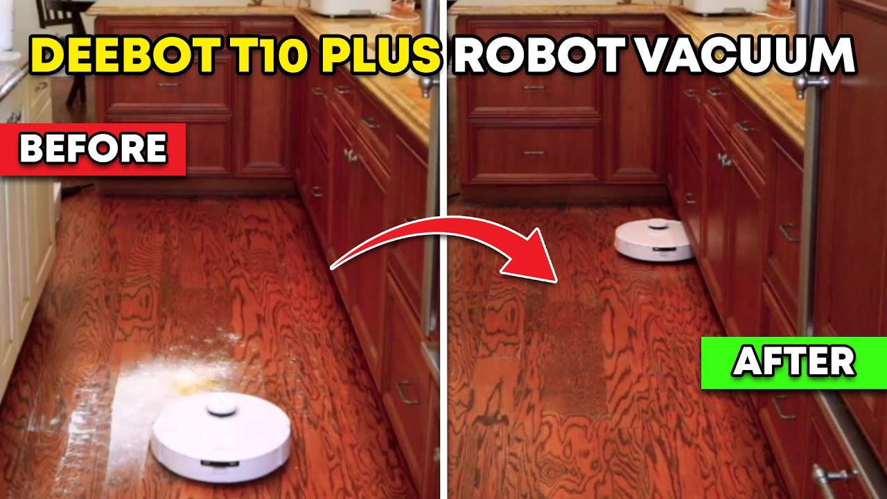Лучший робот-пылесос 2023 года со шваброй | DEEBOT T10 PLUS | Умный дом 2023