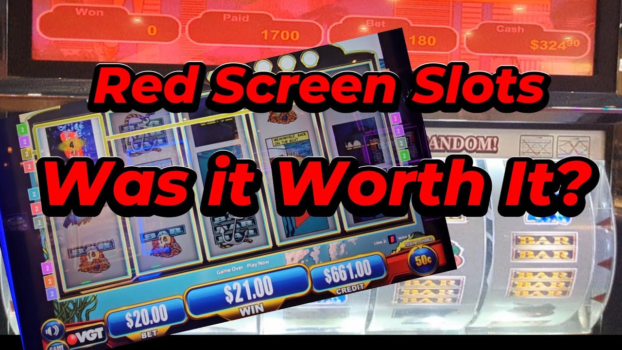 Big Red 0n Red Screen VGT Slots in Oklahoma #casino #slots