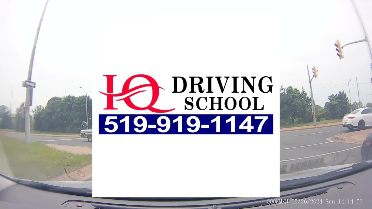 Full G road test route 1/4 Windsor Ontario IQ Driving School