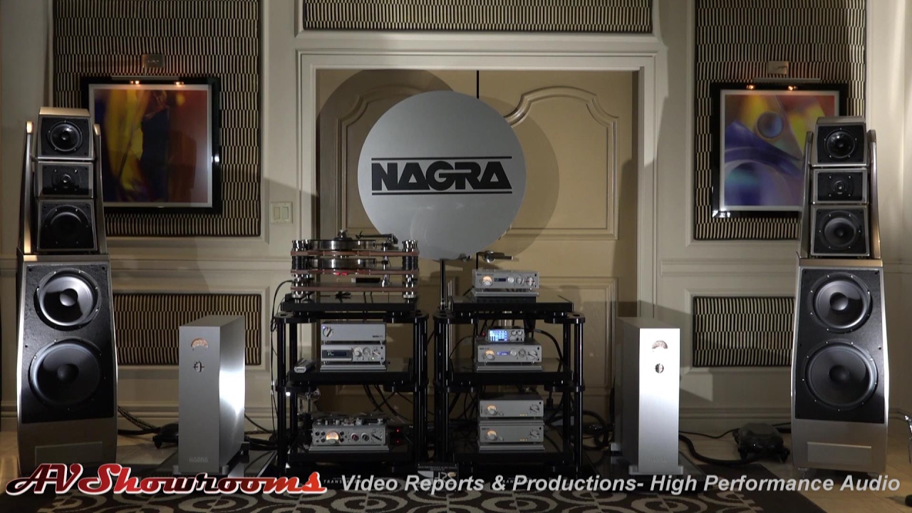 NAGRA Classic and HD Line and Wilson Audio Alexx with Kronos, Transparent, HRS, CES 2017