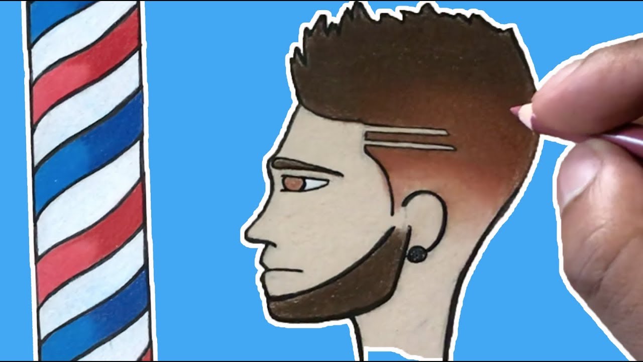 How I Draw Cartoon Hair! (With Colored Pencils)