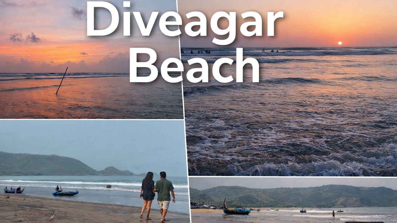 DIVEGAR BEACHS🏖️ VLOG| ARAVI BEACH 🏝️ | SEA 🌊 | Ghumne chle beaches😍
