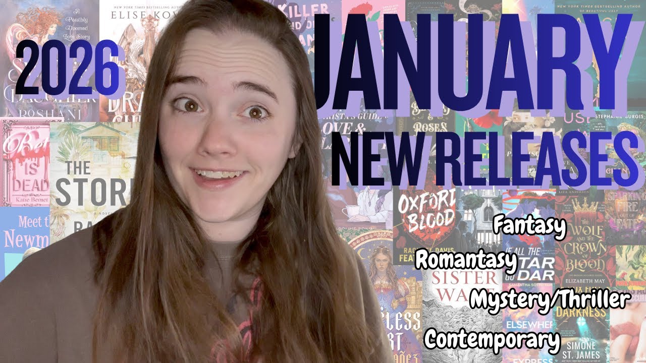 January 2026 New Book Releases || Some big releases to start the new year!!!