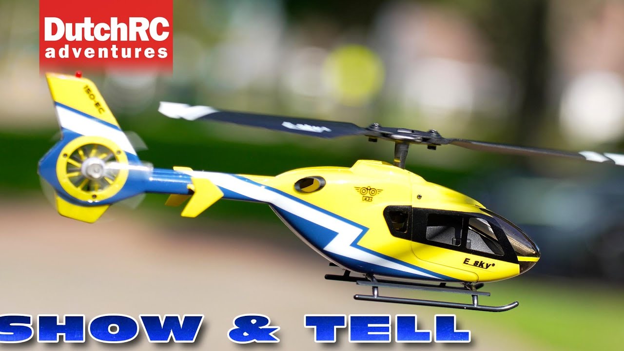Esky 150EC mini sports Helicopter! Show & Tell