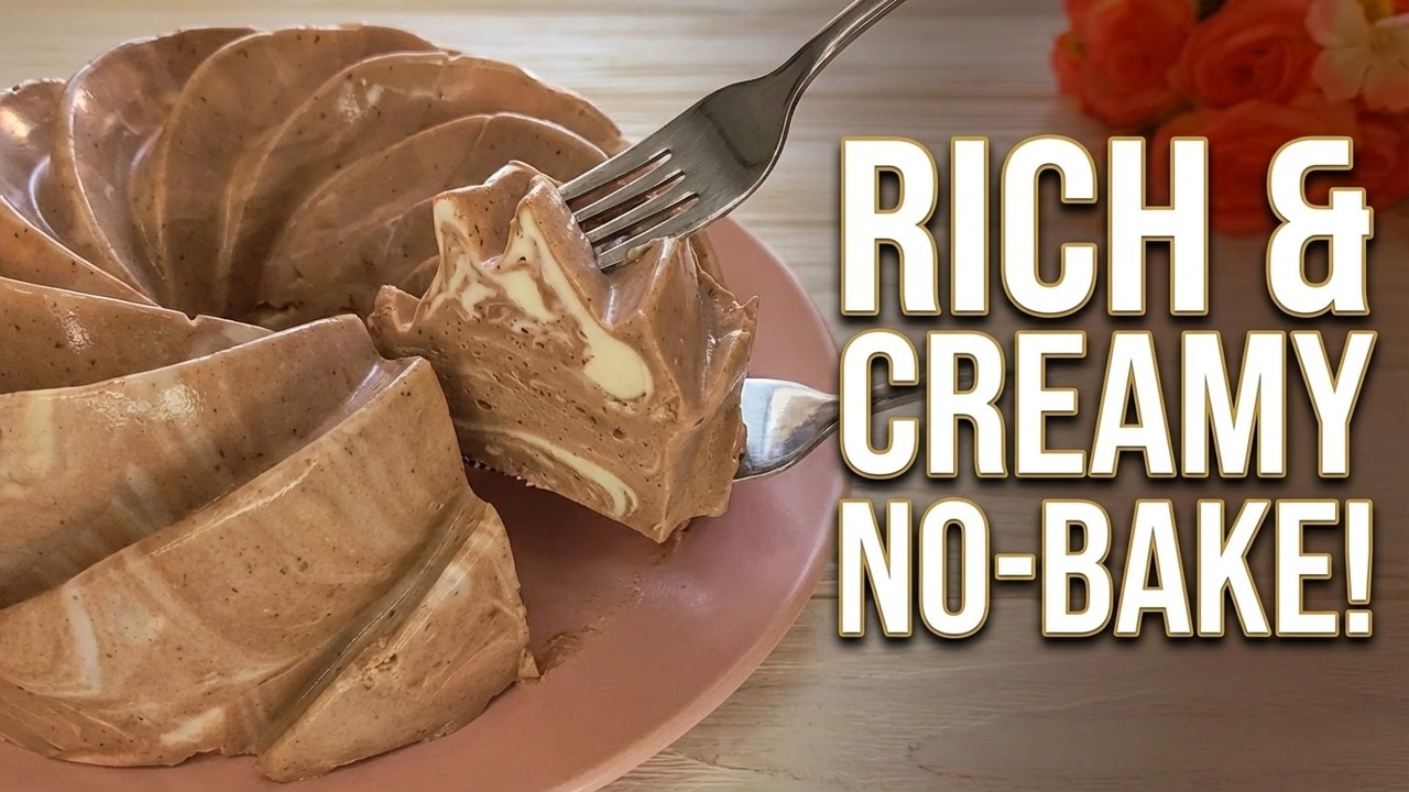 No oven needed! This rich and creamy NO-BAKE dessert is absolutely heavenly!