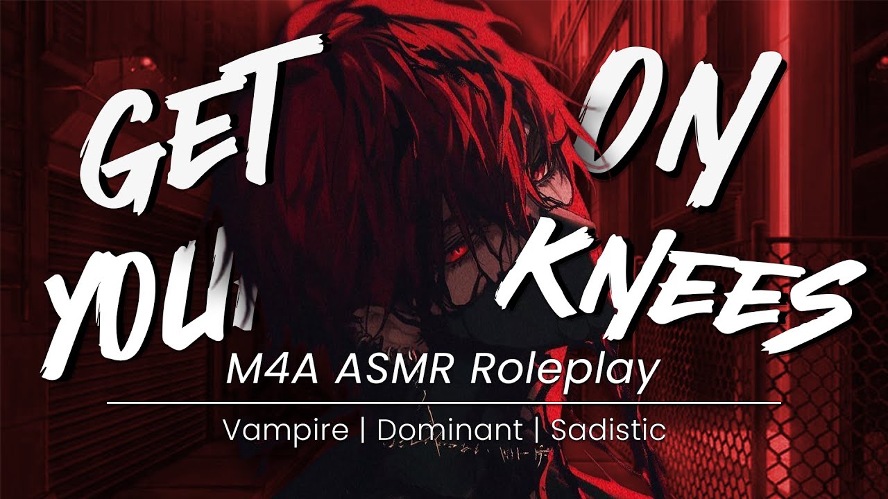 A Vampire Has a Taste of You... [M4A] [ASMR Roleplay] [Dominant] [Villain] [Spicy] [Sadistic]