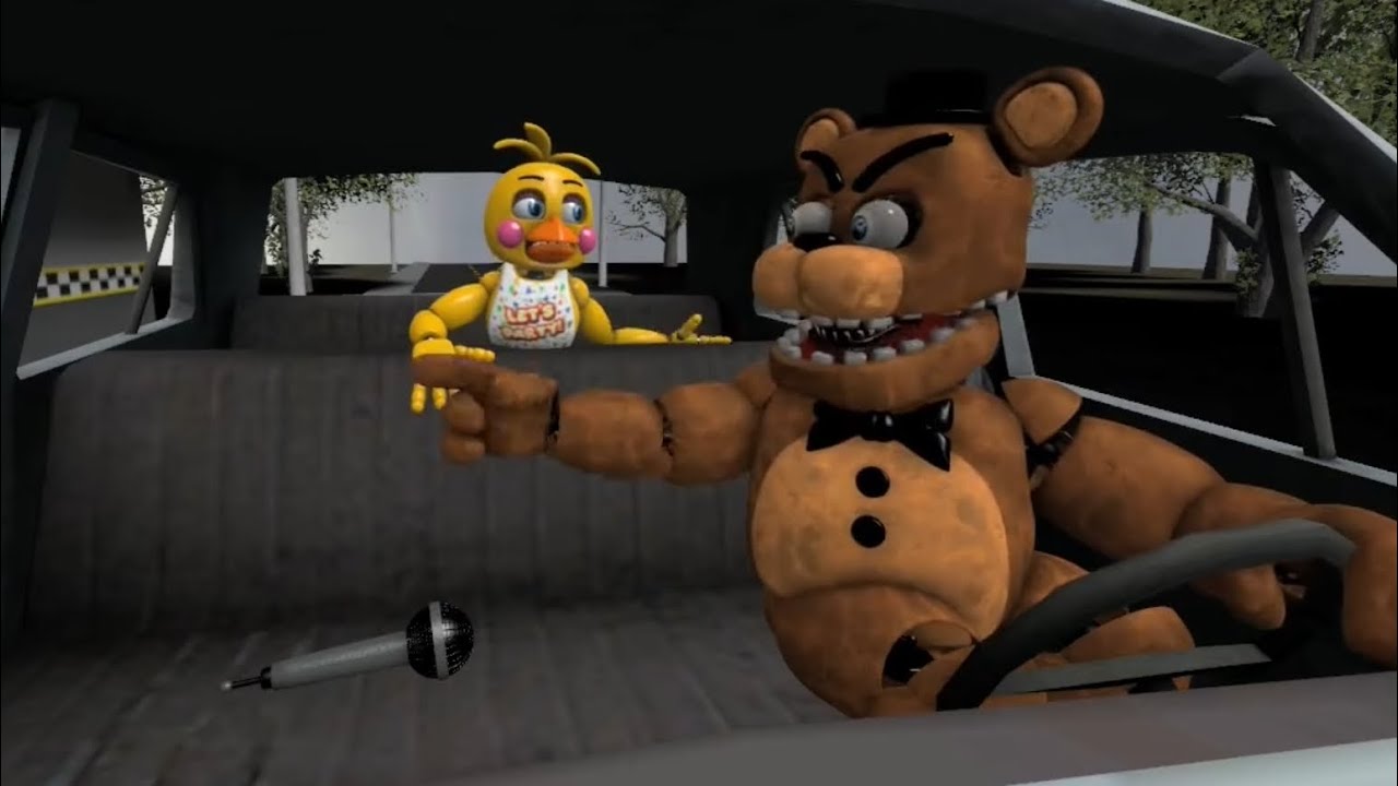 (SFM FNAF) VYPADNI Z MÝHO AUTA!!🤬