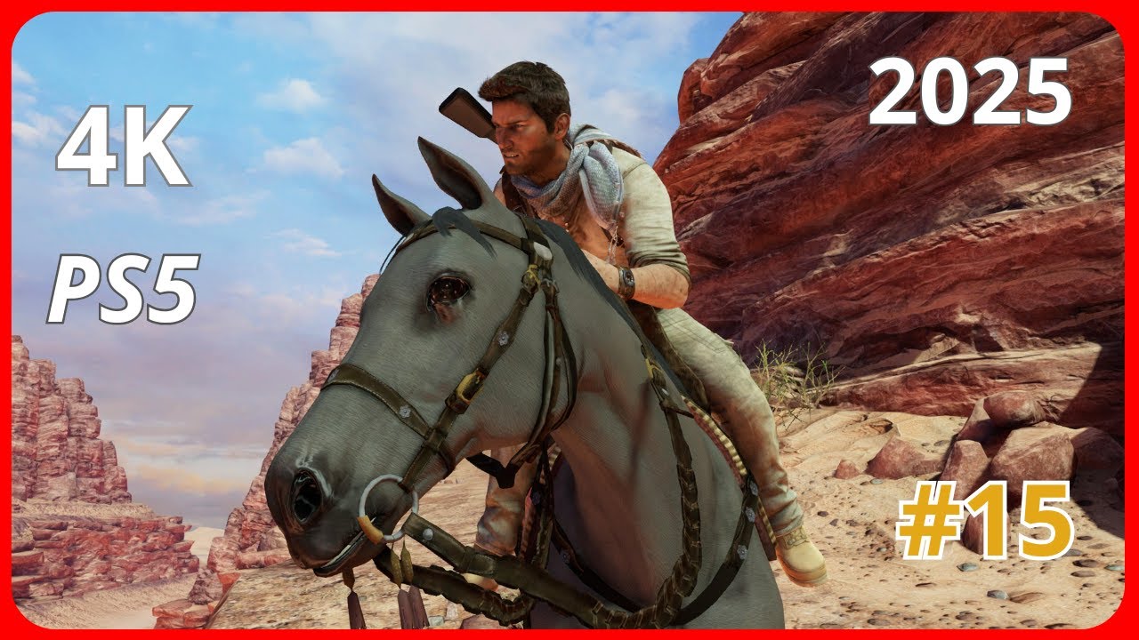 RESCATE a CABALLOS - Uncharted 3: Drake's Deception - PS5 /60FPS - 2025/4K