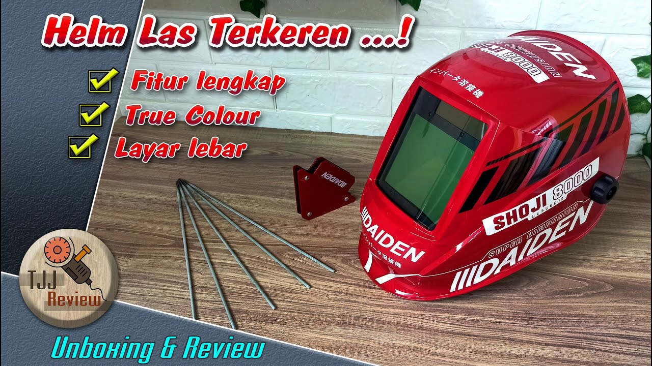 Helm las paling Keren, WELDING HELMET AUTO DARKENING DAIDEN SHOJI 8000