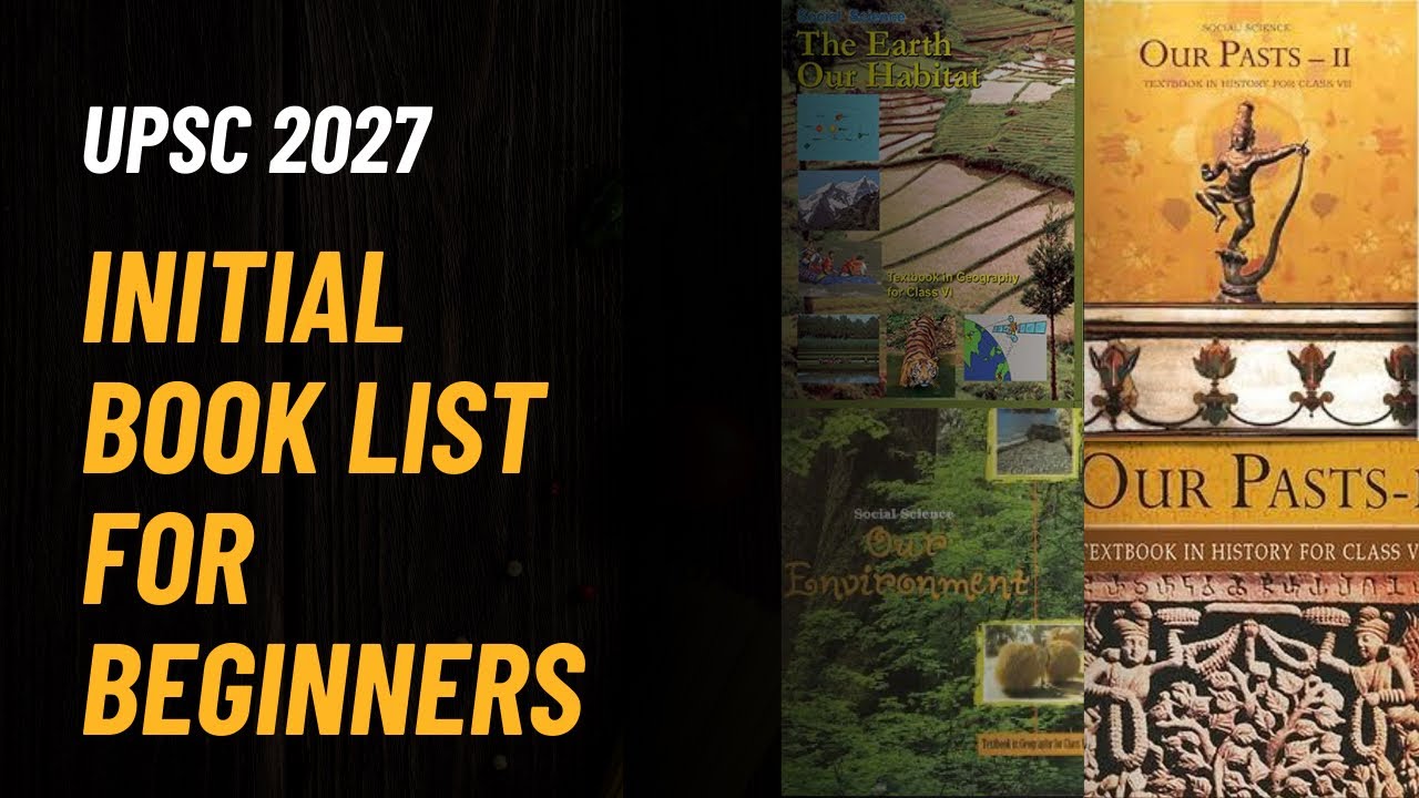 Initial book list for UPSC preparation. Part I . Target 2027 🎯 Tamil