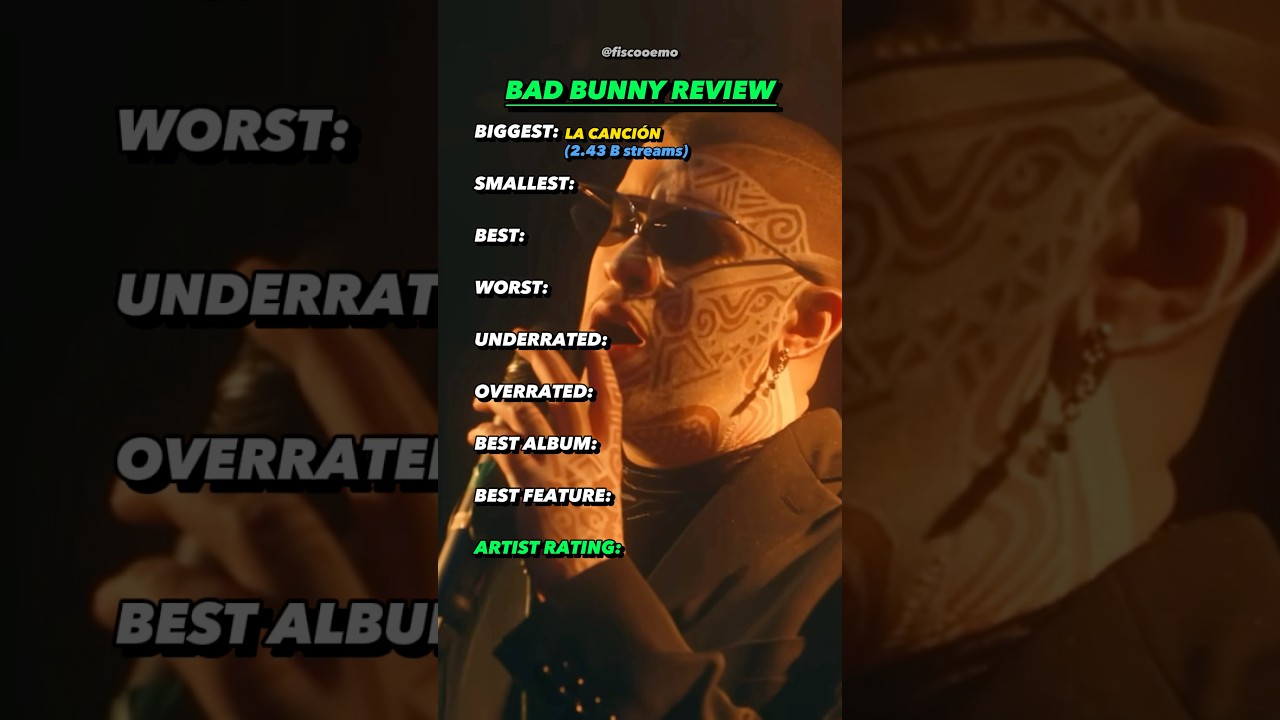 The WORST Bad Bunny Song?