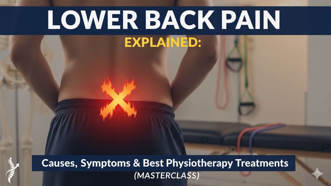 Cure Your Lower Back Pain At Home (NO DOCTOR VISITS)