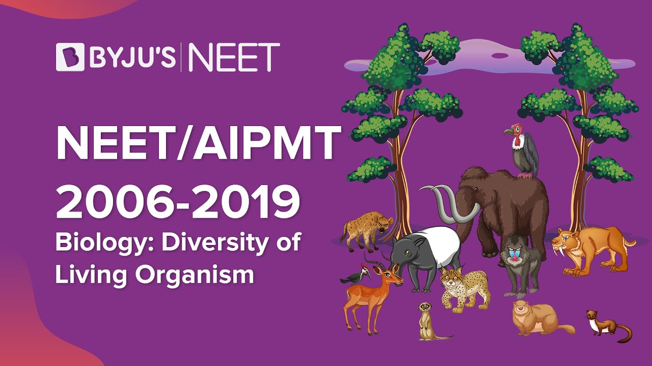 NEET/AIPMT 2006-2019 - Biology: Diversity of Living Organism
