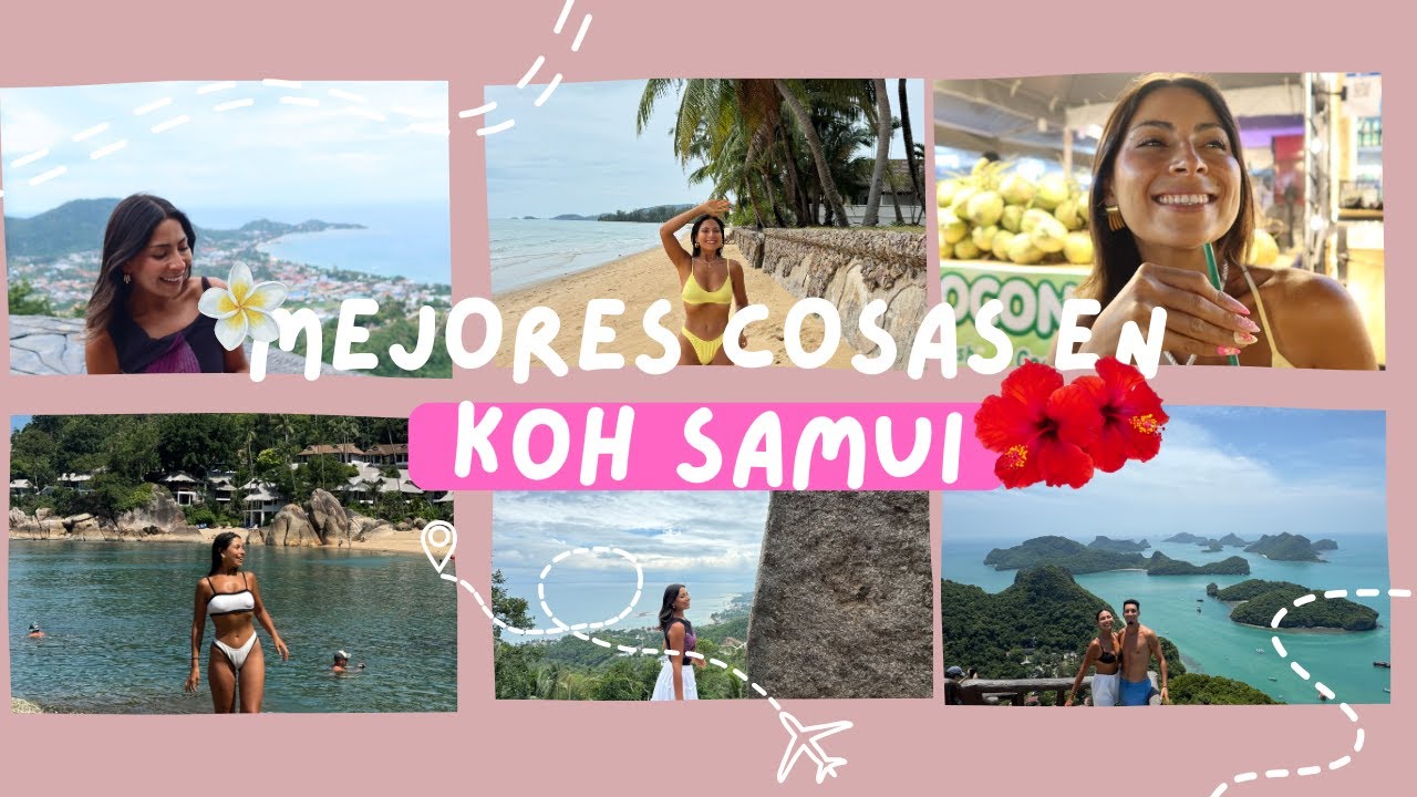 ✨ Las Mejores Cosas Que Hacer en Koh Samui | Playas, Templos, Mercados y Aventura en Tailandia 🇹🇭