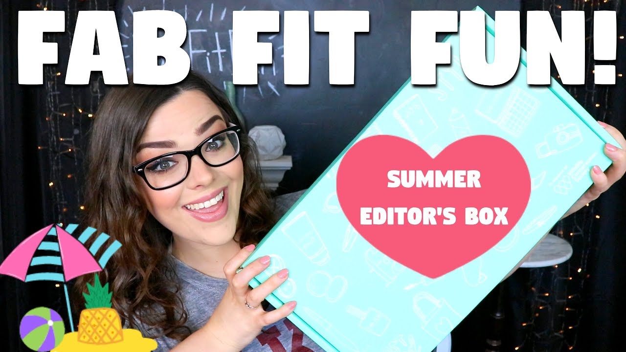 WOW! OVER A $300 VALUE! | FabFitFun Unboxing & Review! | Summer Editor's Box!