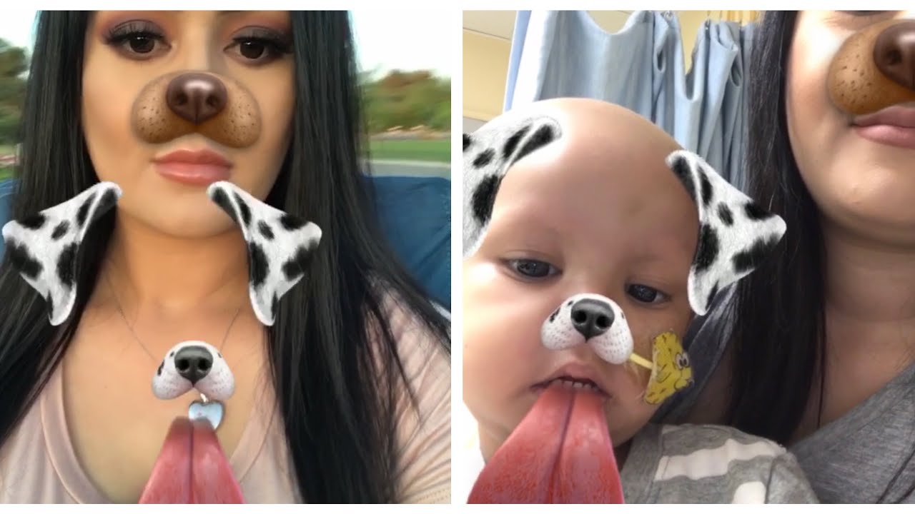 My Baby Communicated With Me Through Snapchat Filter!!!