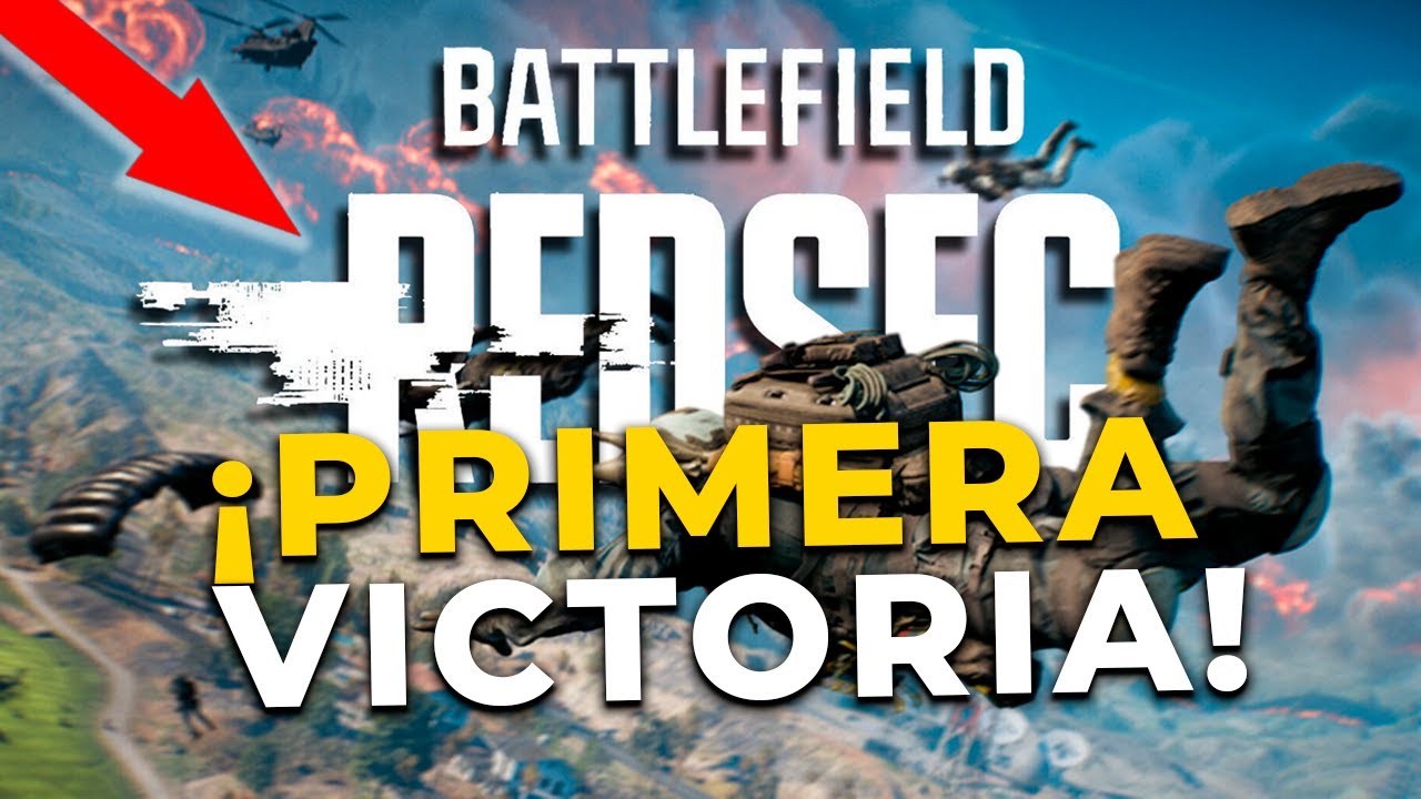 ¡LA PRIMERA VICTORIA del BATTLE ROYALE BATTLEFIELD REDSEC! 🏆