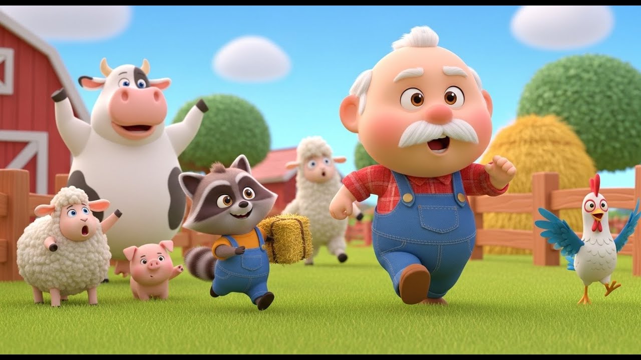 Who Took Old MacDonald’s Animals? 🐷🔍 | A Funny Farm Song for Kids