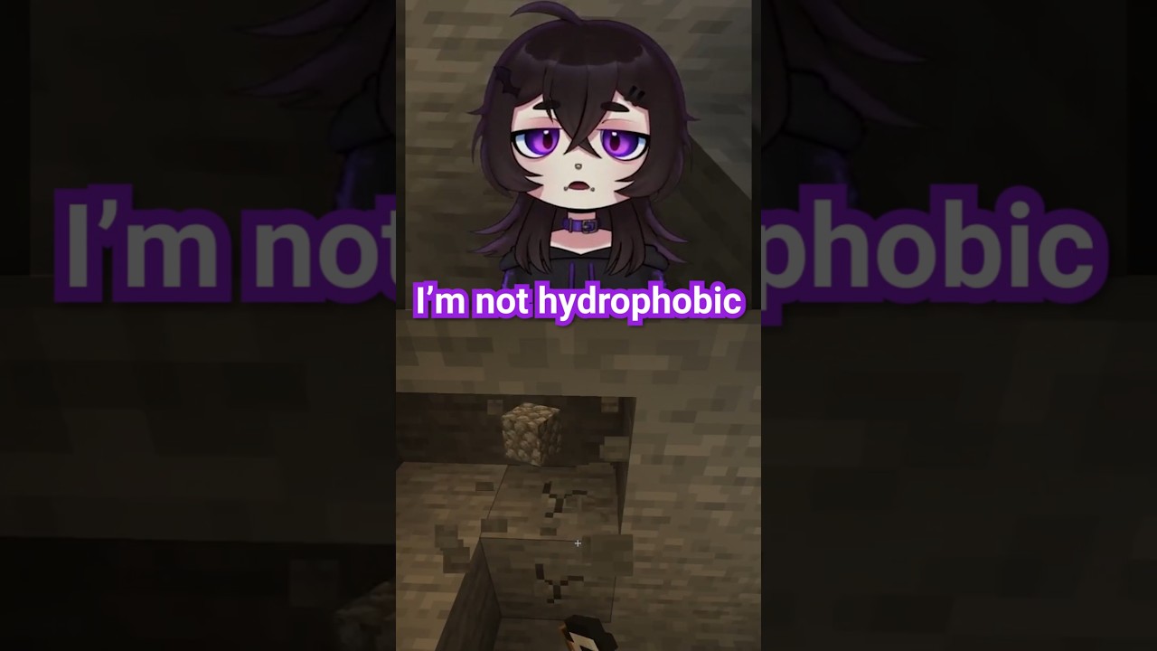 I'm not hydrophobic! 🏳️&zwj;🌈🖤 #vtuber #envtuber (edited by @MewTooClean )