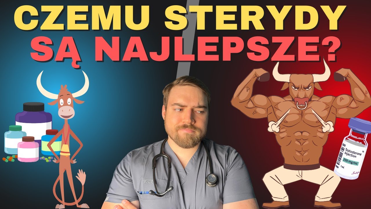 Co dzieje się po wzięciu sterydów? Czyli o testosteronie i innych sterydach anabolicznych.